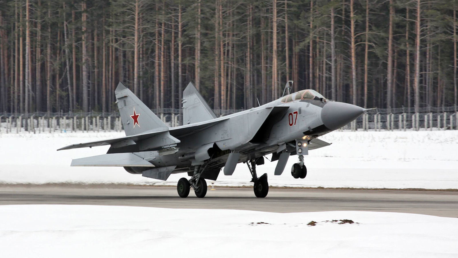 strip, vossenjacht, De MiG-31