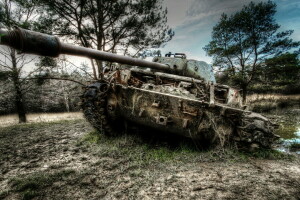 background, tank, weapons