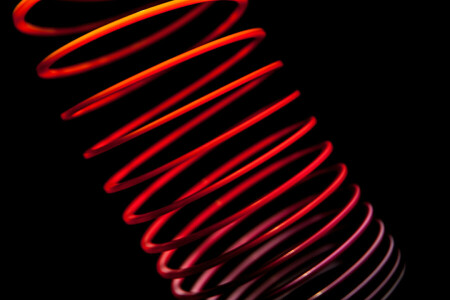 abstract, slinky, spring, Tubular